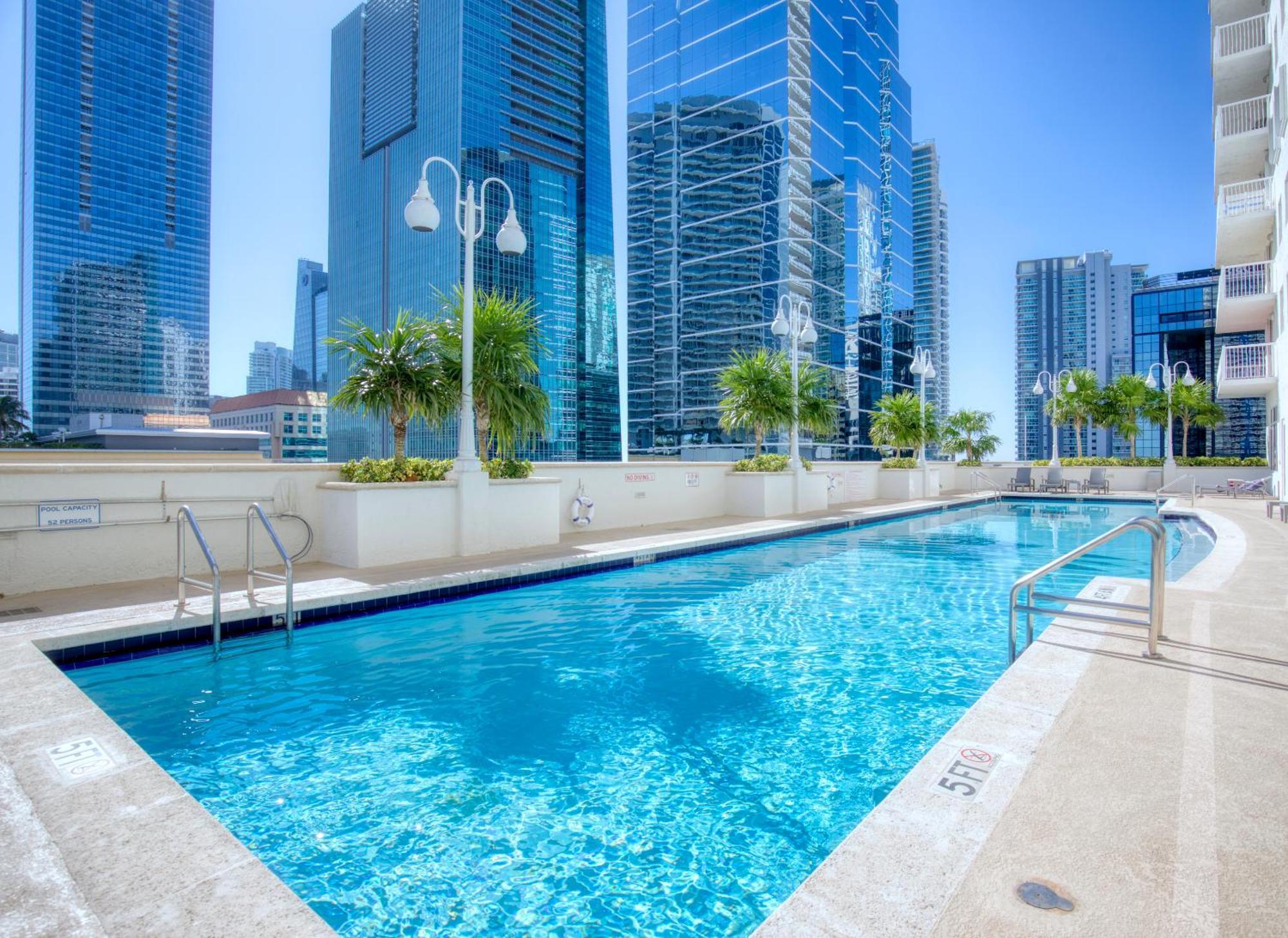 Oceanside Penthouse Apartment In Brickell Miami, Pool, Free Parking 外观 照片