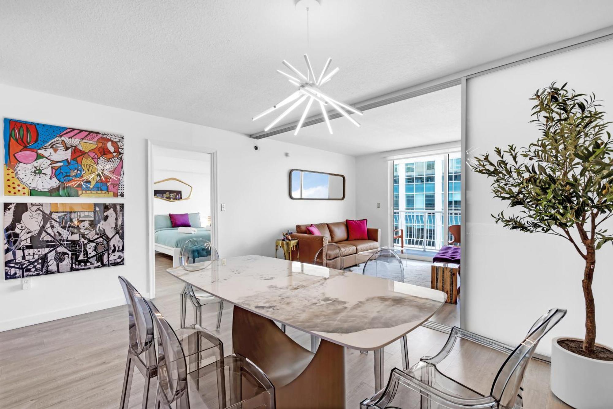 Oceanside Penthouse Apartment In Brickell Miami, Pool, Free Parking 外观 照片