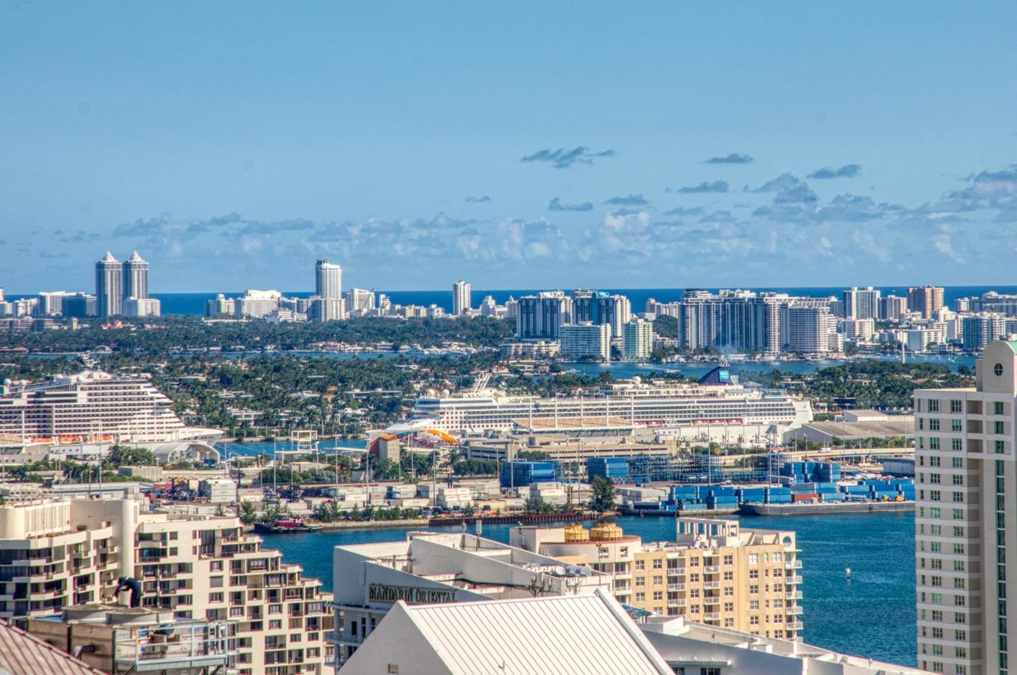 Oceanside Penthouse Apartment In Brickell Miami, Pool, Free Parking 外观 照片
