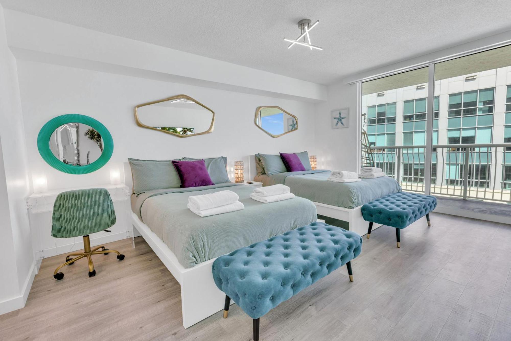 Oceanside Penthouse Apartment In Brickell Miami, Pool, Free Parking 外观 照片