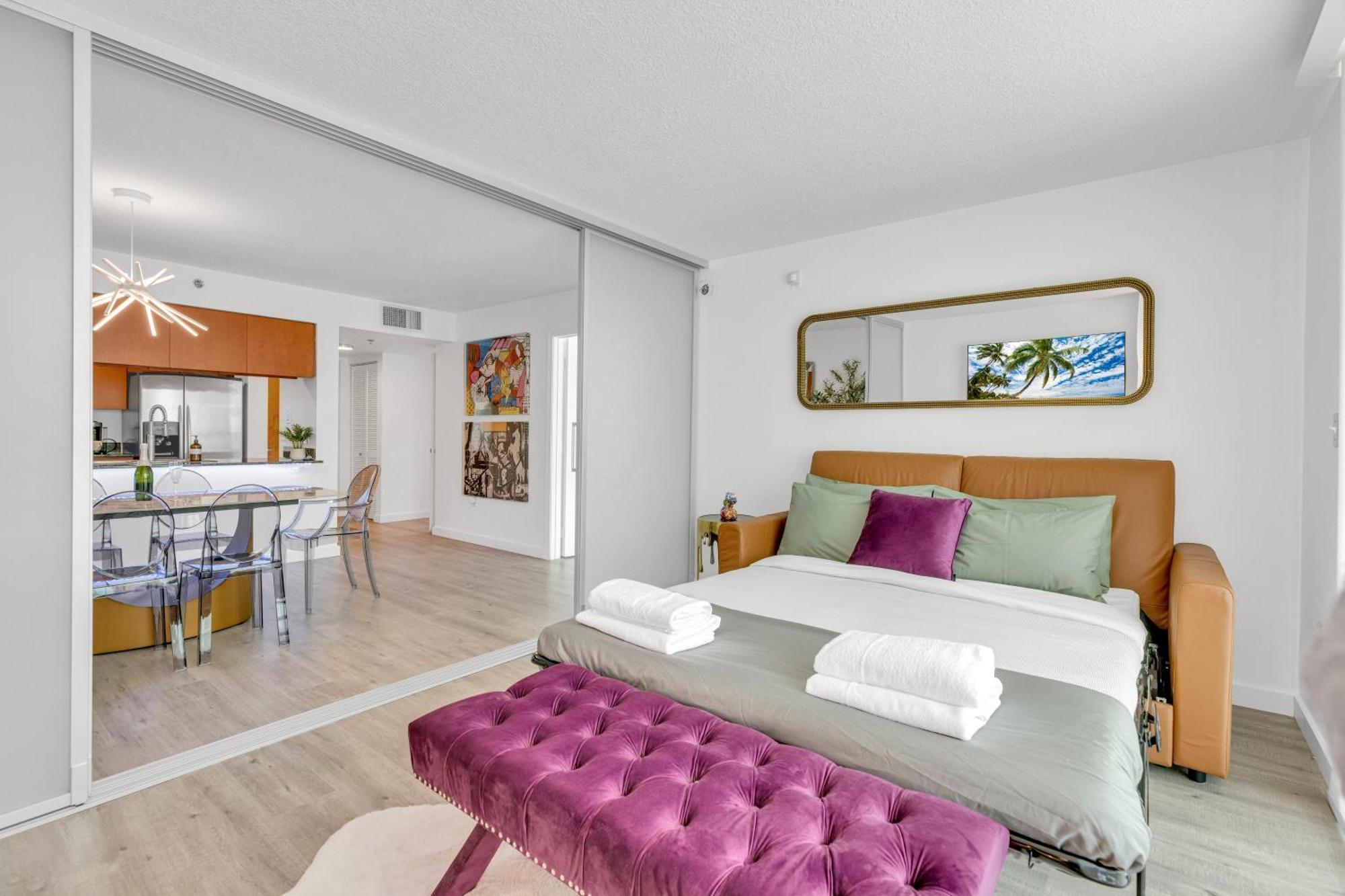 Oceanside Penthouse Apartment In Brickell Miami, Pool, Free Parking 外观 照片