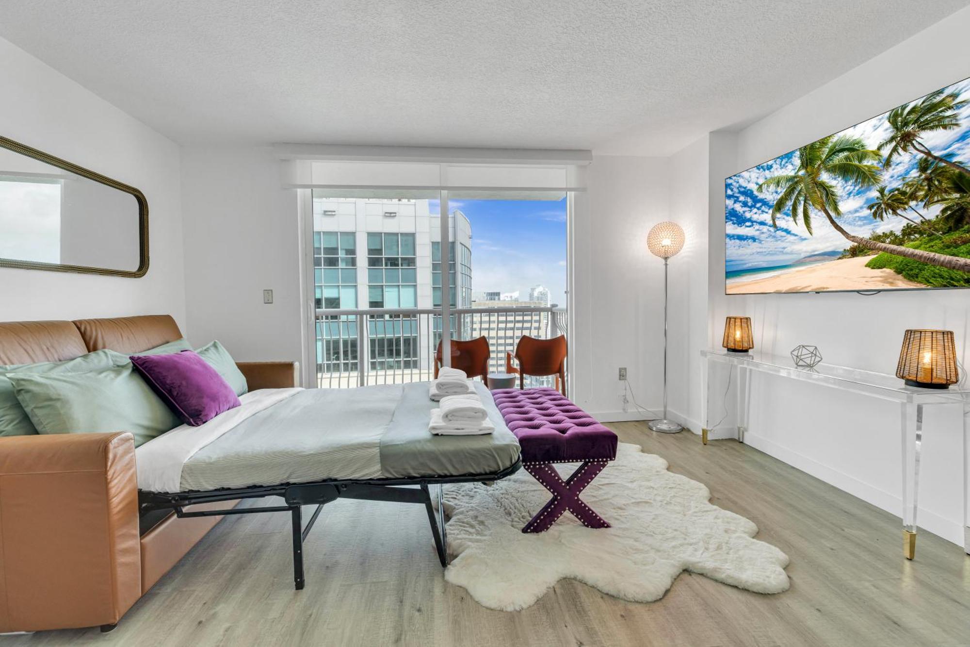 Oceanside Penthouse Apartment In Brickell Miami, Pool, Free Parking 外观 照片