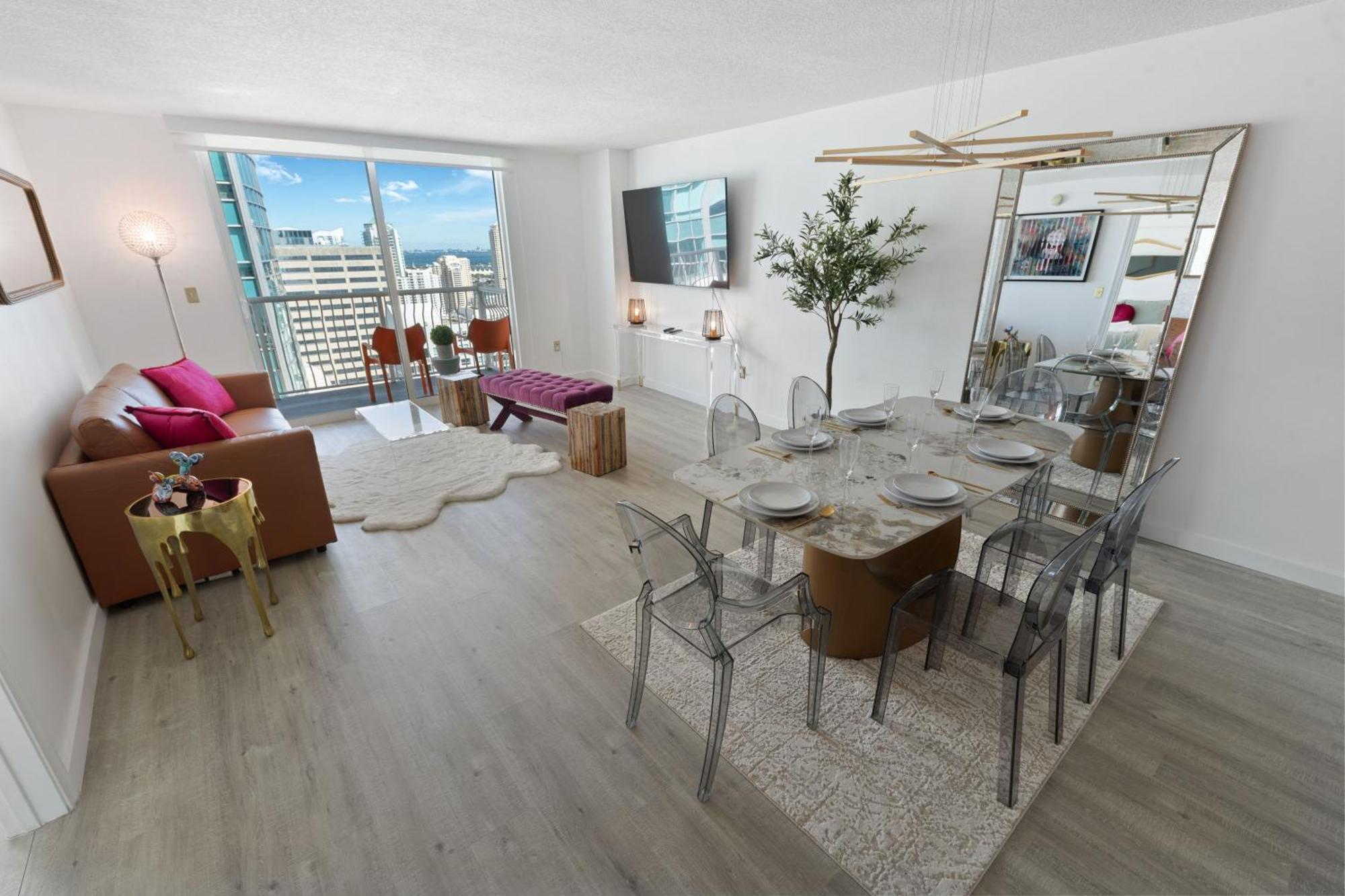 Oceanside Penthouse Apartment In Brickell Miami, Pool, Free Parking 外观 照片