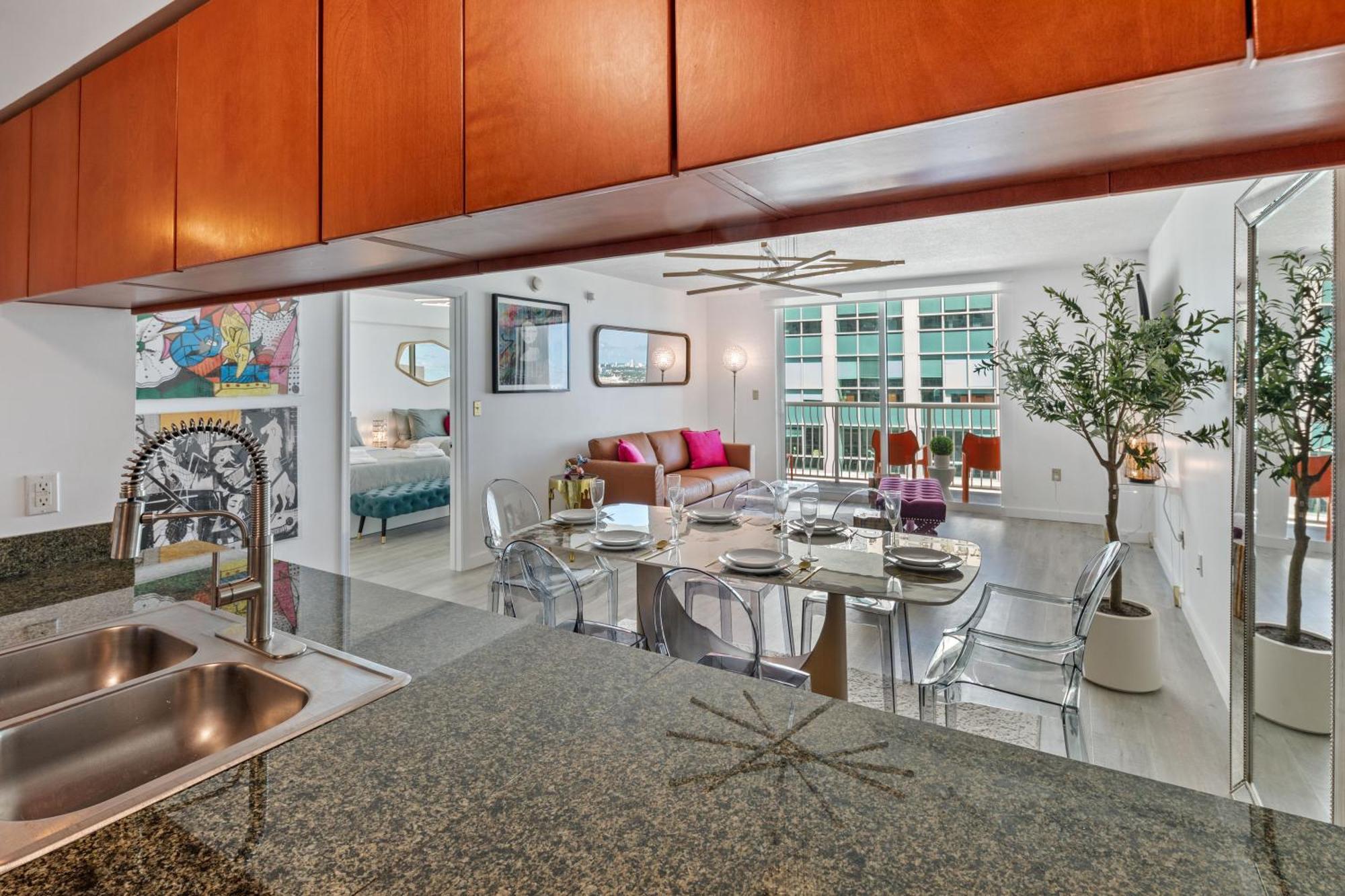 Oceanside Penthouse Apartment In Brickell Miami, Pool, Free Parking 外观 照片