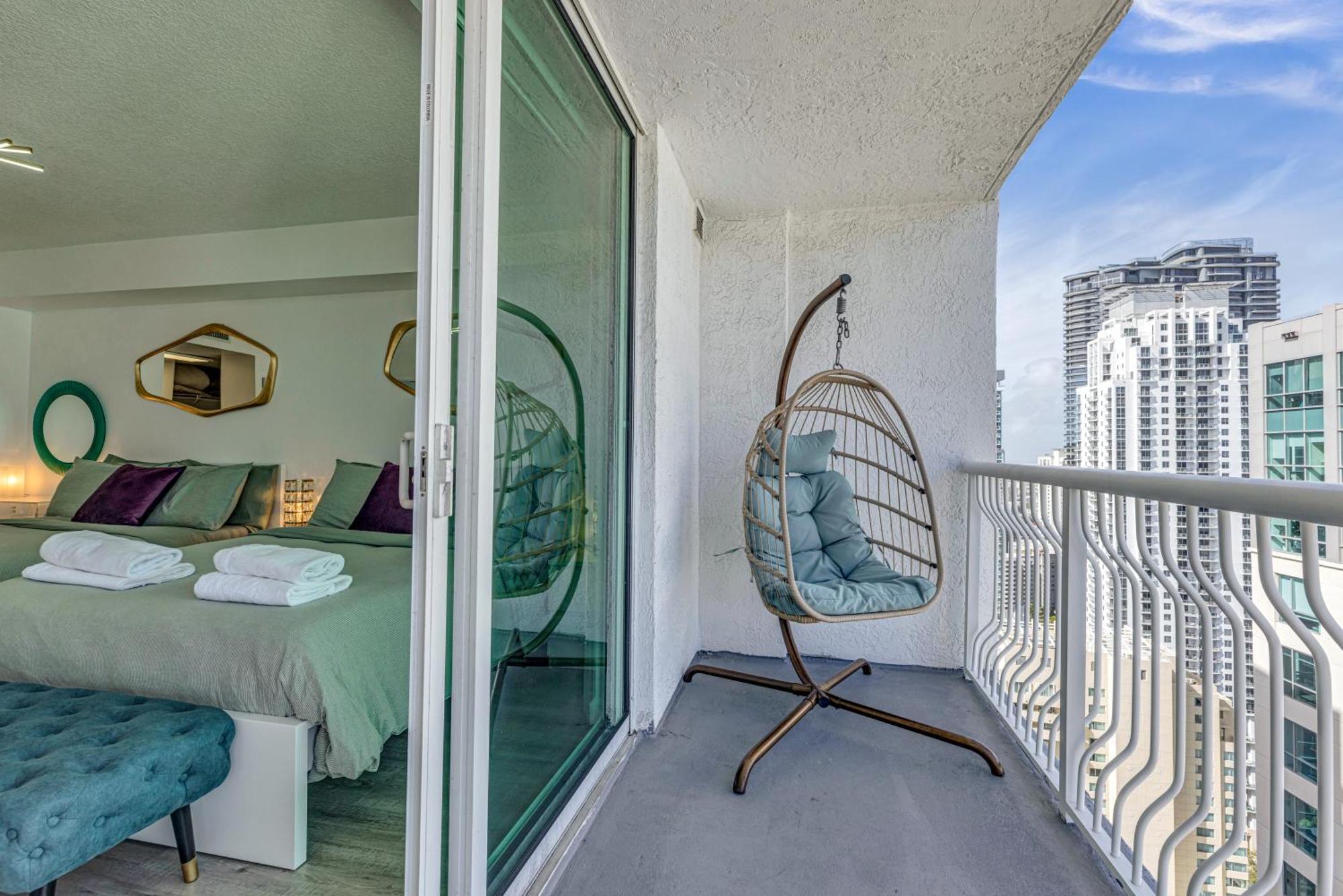 Oceanside Penthouse Apartment In Brickell Miami, Pool, Free Parking 外观 照片