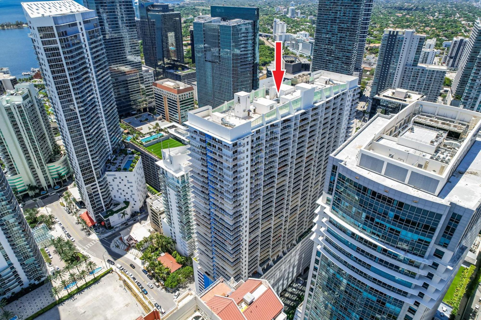 Oceanside Penthouse Apartment In Brickell Miami, Pool, Free Parking 外观 照片