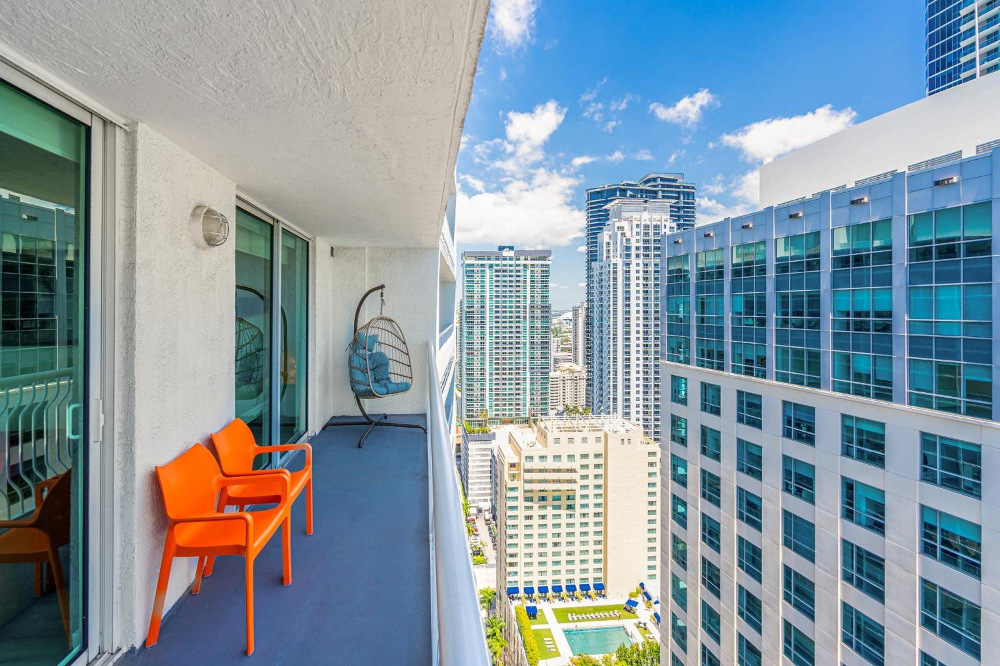 Oceanside Penthouse Apartment In Brickell Miami, Pool, Free Parking 外观 照片