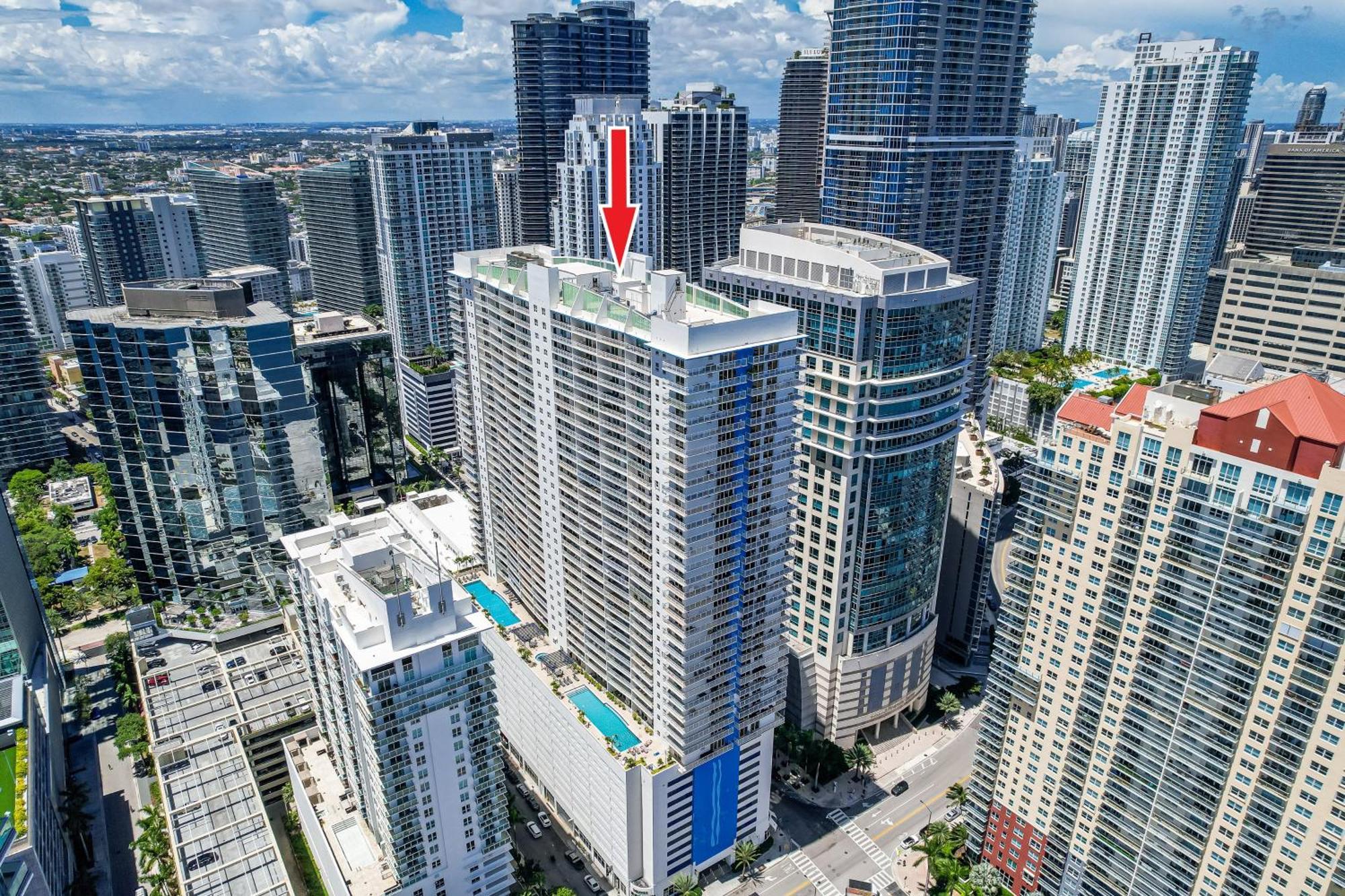 Oceanside Penthouse Apartment In Brickell Miami, Pool, Free Parking 外观 照片